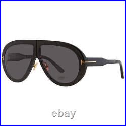 Tom Ford Troy Smoke Pilot Unisex Sunglasses FT0836 01A 61 FT0836 01A 61