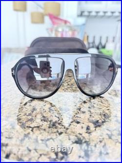 Tom Ford Truman Sunglasses TF464 01W 61mm