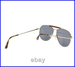 Tom Ford Unisex Sean Rose Gold 60mm Mirrored Sunglasses 3216
