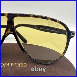 Tom Ford VLADIMIR TF1211 52E Dark Havana/Brown Photochromic Sunglasses