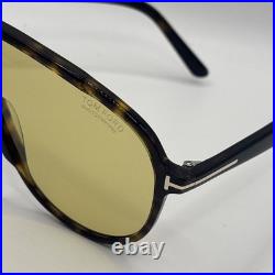 Tom Ford VLADIMIR TF1211 52E Dark Havana/Brown Photochromic Sunglasses