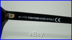 Tom Ford Valentina TF 326 25B Black & White Butterfly Sunglasses Grey Gradient