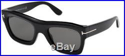 Tom Ford WAGNER-02 FT 0558 shiny black/grey (01A A) Sunglasses