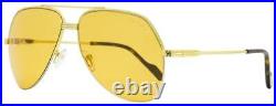 Tom Ford WILDER-02 FT 0644 32J Gold Havana Aviator Pilot Sunglasses Sonnenbrille