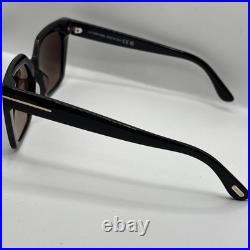 Tom Ford WINONA FT 1030 Shiny Black/Brown Shaded (01Z) Sunglasses