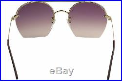 Tom Ford Walker TF 506 28Z Shiny Rose Gold / Pink Gradient Sunglasses NIB FT506