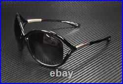 Tom Ford Whitney FT0009 01D Shiny Black Polarized Grey 64 mm Women's Sunglasses