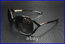 Tom Ford Whitney FT0009 01D Shiny Black Polarized Grey 64 mm Women's Sunglasses