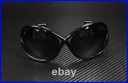 Tom Ford Whitney FT0009 01D Shiny Black Polarized Grey 64 mm Women's Sunglasses