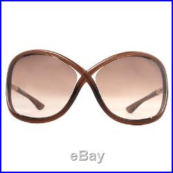 Tom Ford Whitney TF 9 692 Brown/Brown Gradient Women's Soft Squared Sunglasses