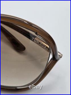 Tom Ford Whitney TF 9 Ladies Sunglasses Brown 64mm With Box