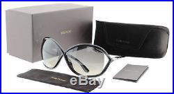Tom Ford Whitney TF9 01D Black Polarized Womens Soft Square Sunglasses