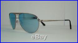 Tom Ford William TF 207 14X Ruthenium Blue JAMES BOND SKYFALL Aviator Sunglasses