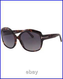 Tom Ford Women's Chiara 60Mm Polarized Sunglasses Women's Brown