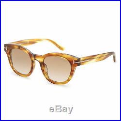 Tom Ford Women's Elizabeth FT0616-47F 49 Gradient Brown Lens Sunglasses