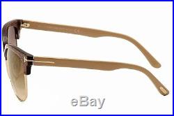 Tom Ford Women's Fany TF368 TF/368 50G Brown/Beige/Gold Fashion Sunglasses 59mm