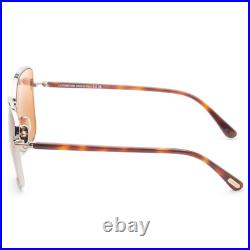 Tom Ford Women's Fern 57mm Shiny Dark Ruthenium Sunglasses FT1029-12G-57