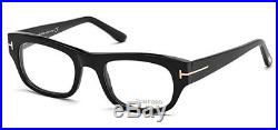 Tom Ford Women's Shiny Black Eyeglasses Frames Made In Italy FT5415 001 50