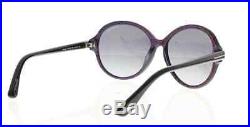 Tom Ford Women's Sunglasses Purple/ Blue Round Frame 100% Authentic! New