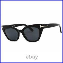 Tom Ford Women's Sunglasses Shiny Black Acetate Cat Eye Shape Frame FT1031 01A Tom Ford Women's Sunglasses Shiny Black Acetate Cat Eye Shape Frame FT1031 01A