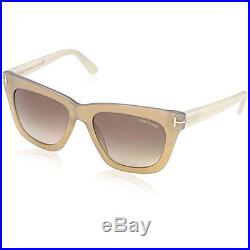 Tom Ford Womens FT0361-34F Celina Sunglasses Light Bronze Frame Brown Lens