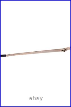 Tom Ford Womens TF 109 Cyrille Aviator Sunglasses Black Gold Tone