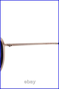 Tom Ford Womens TF 109 Cyrille Aviator Sunglasses Black Gold Tone