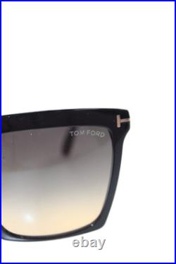 Tom Ford Womens TF 764 Sabrina Squared Sunglasses Black Plastic Tom Ford Womens TF 764 Sabrina Squared Sunglasses Black Plastic