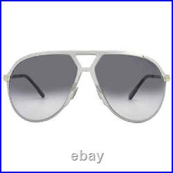 Tom Ford Xavier Smoke Gradient Pilot Men's Sunglasses FT1060 16B 64