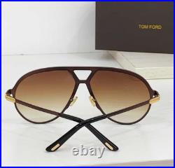 Tom Ford Xavier Sunglasses TF1060 Gold/Brown Gradient With Case New