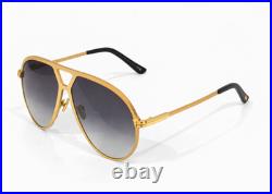 Tom Ford Xavier Sunglasses TF1060 Gold/Gray Gradient With Case New