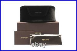 Tom Ford Xavier TF 1060 01F Shiny Black Brown Gradient Sunglasse 64-14-135 WCase