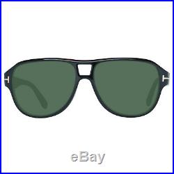 Tom Ford stylische Herren Sonnenbrille Piloten-Stil 100% UVA & UVB Schwarz SALE