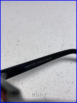 TomFord Classic Oversize Unisex Shiny Black Frame Square Sunglasses