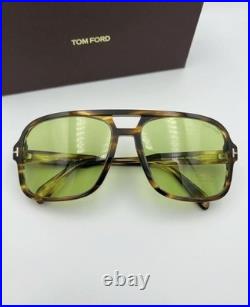 TomFord TF884 Men's Aviator Tortoiseshell Sunglasses Size60 18-140