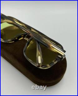 TomFord TF884 Men's Aviator Tortoiseshell Sunglasses Size60 18-140