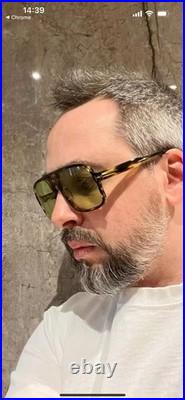 TomFord TF884 Men's Aviator Tortoiseshell Sunglasses Size60 18-140