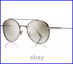 U8 Tom Ford Ft 0826 826 14q Shiny Light Ruthenium Green Mirror Lens Sung G1n