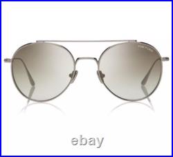 U8 Tom Ford Ft 0826 826 14q Shiny Light Ruthenium Green Mirror Lens Sung G1n